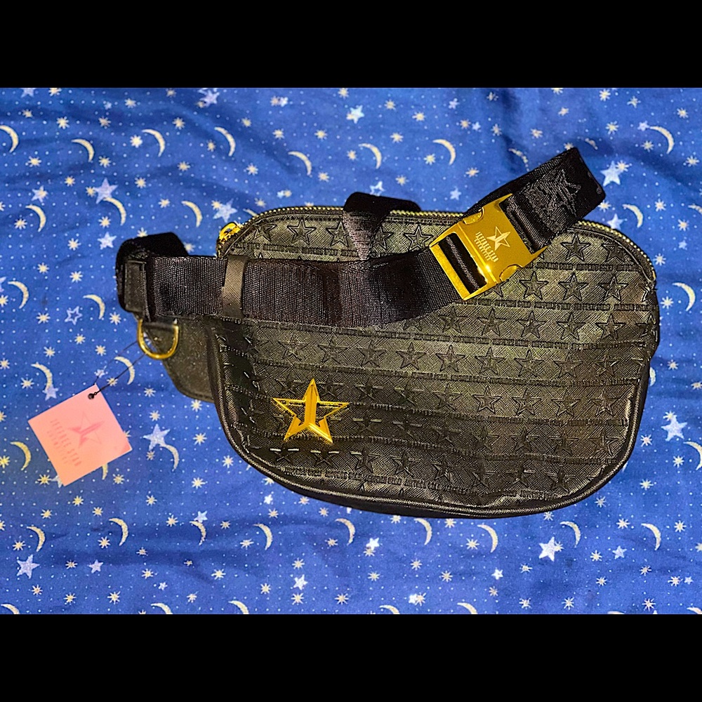 Jeffree Star Cosmetics Black Cross Body bag NWT